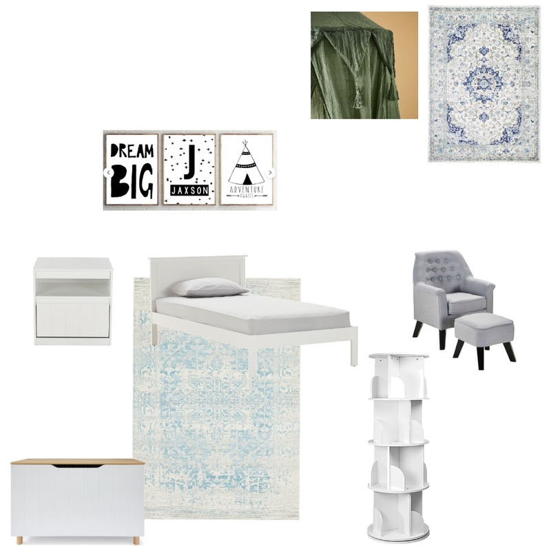 Nate's Room Mood Board by Perki on Style Sourcebook