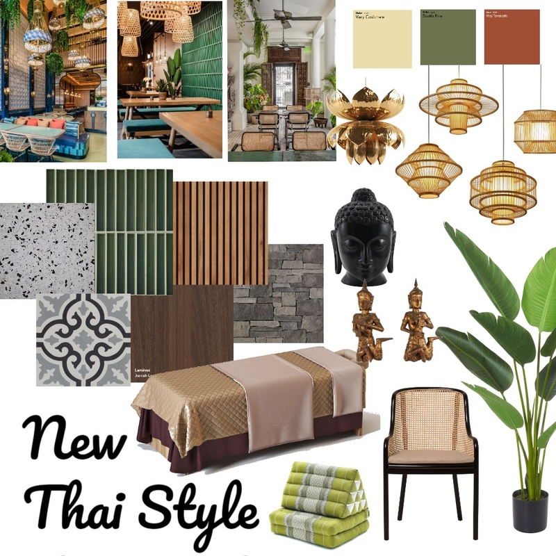 new thai style Mood Board by Zhi Ying on Style Sourcebook