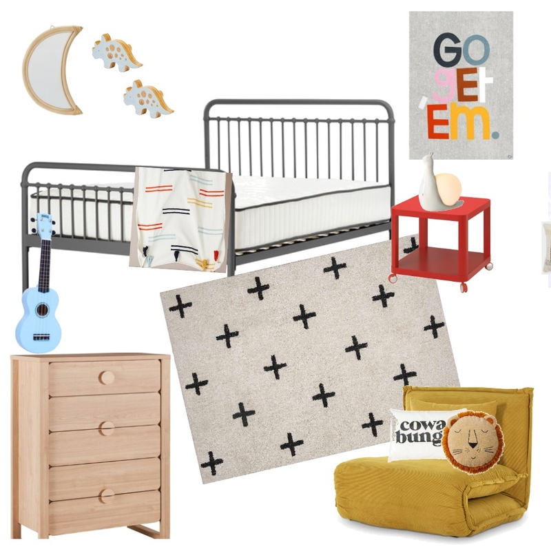 Monte's room Mood Board by emmawilson.elw@gmail.com on Style Sourcebook