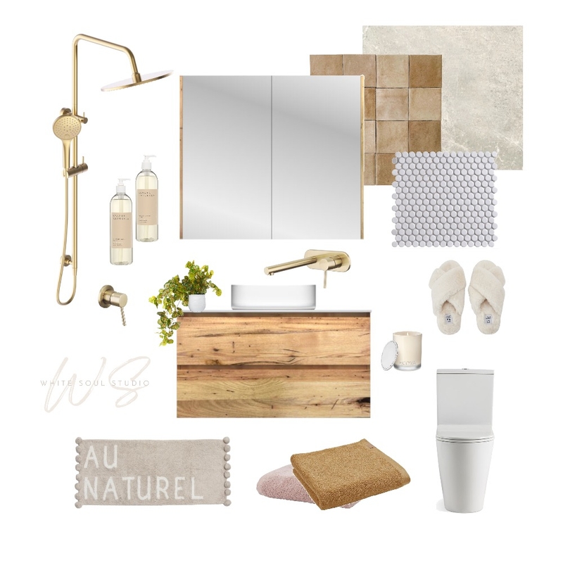 Ensuite Mood Board by White Soul Studio on Style Sourcebook