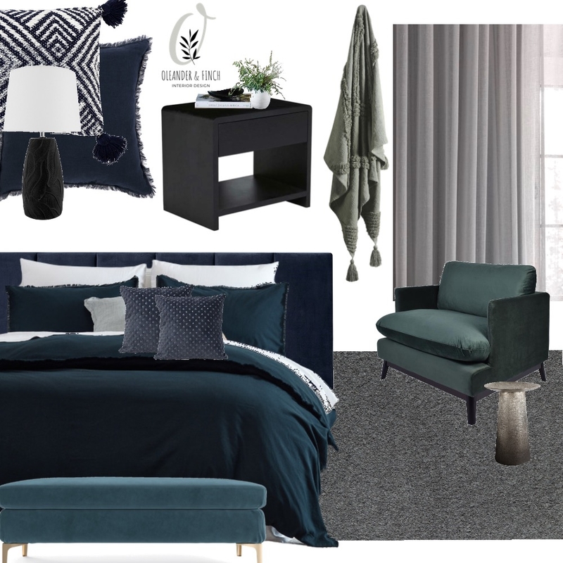 Master bedroom Mood Board by Oleander & Finch Interiors on Style Sourcebook