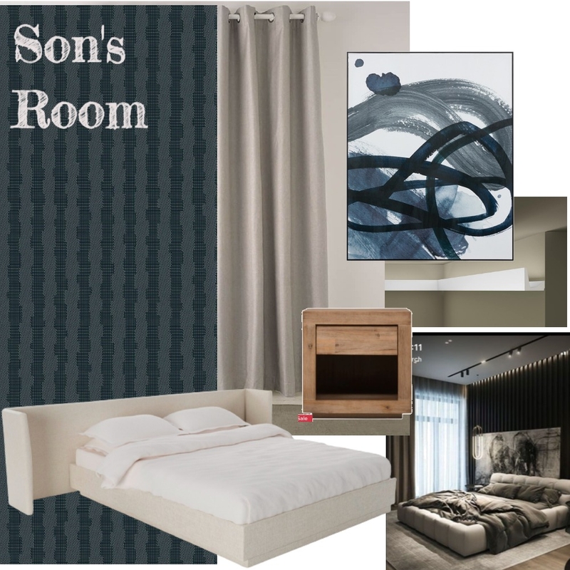 Sons Room Mood Board by Nadine Meijer on Style Sourcebook