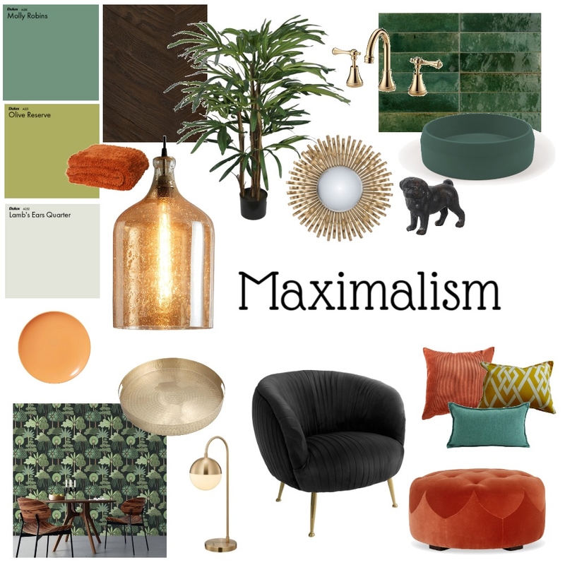 Maximalism Mood Board by Lau on Style Sourcebook