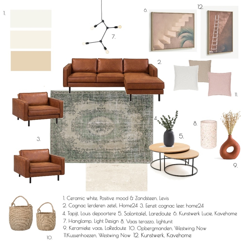 Sampleboard Living JJ Mood Board by JolienDelestinne on Style Sourcebook