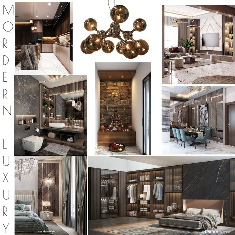 MODERN LUXURY Mood Board by A98 on Style Sourcebook