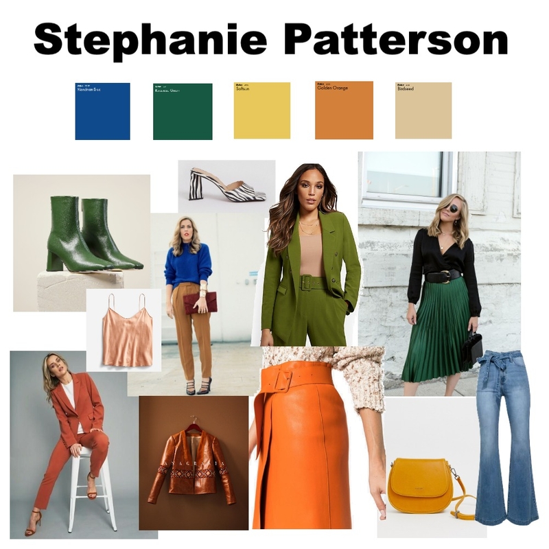 Stephanie Patterson Personal Branding Mood Board by Lauren Thompson on Style Sourcebook