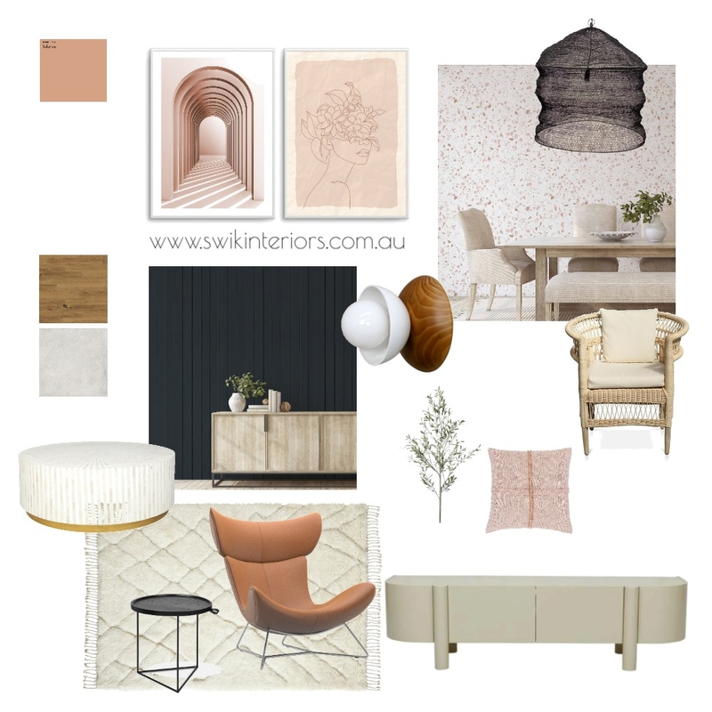 Open Plan Dining Living Mood Board by Libby Edwards on Style Sourcebook