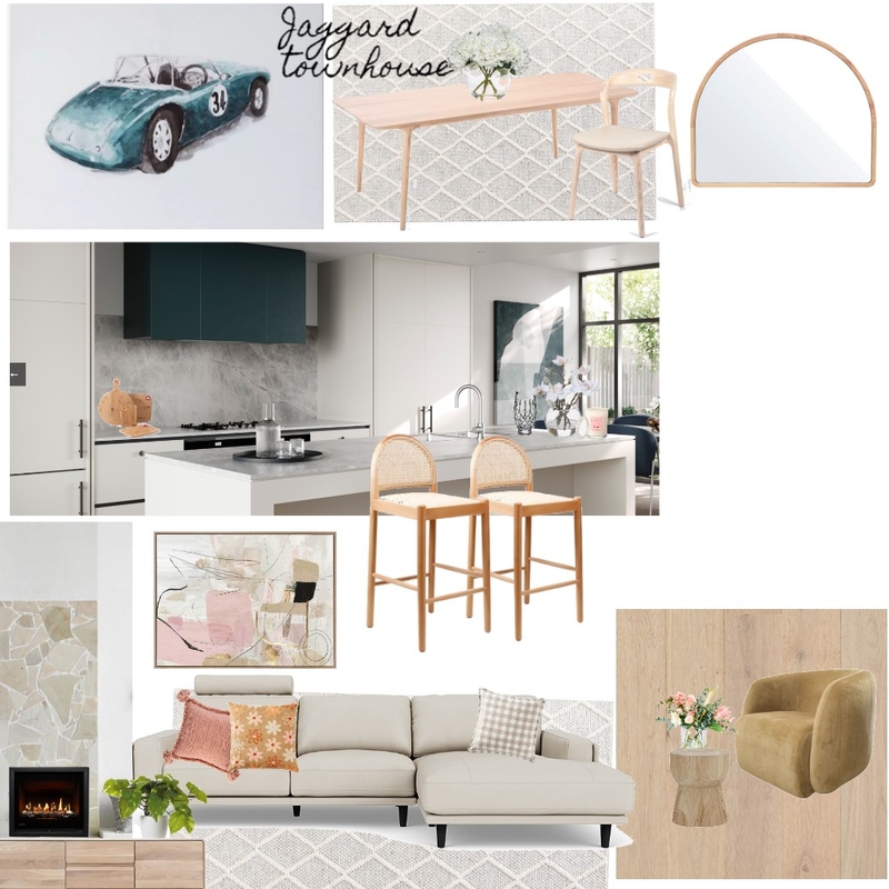 mid century modern in pale 2 Mood Board by nickyjags on Style Sourcebook