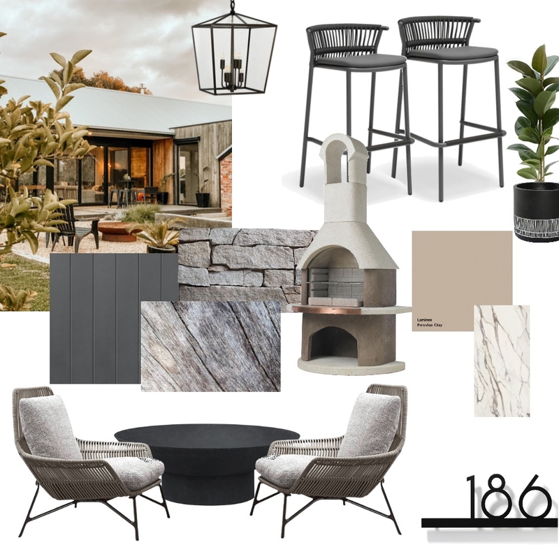 Exterior JHSB project _ 3 Mood Board by Oleander & Finch Interiors on Style Sourcebook