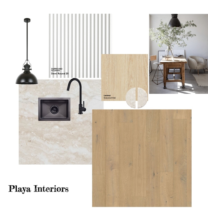 Modern Mediterranean Kitchen Mood Board by Playa Interiors on Style Sourcebook