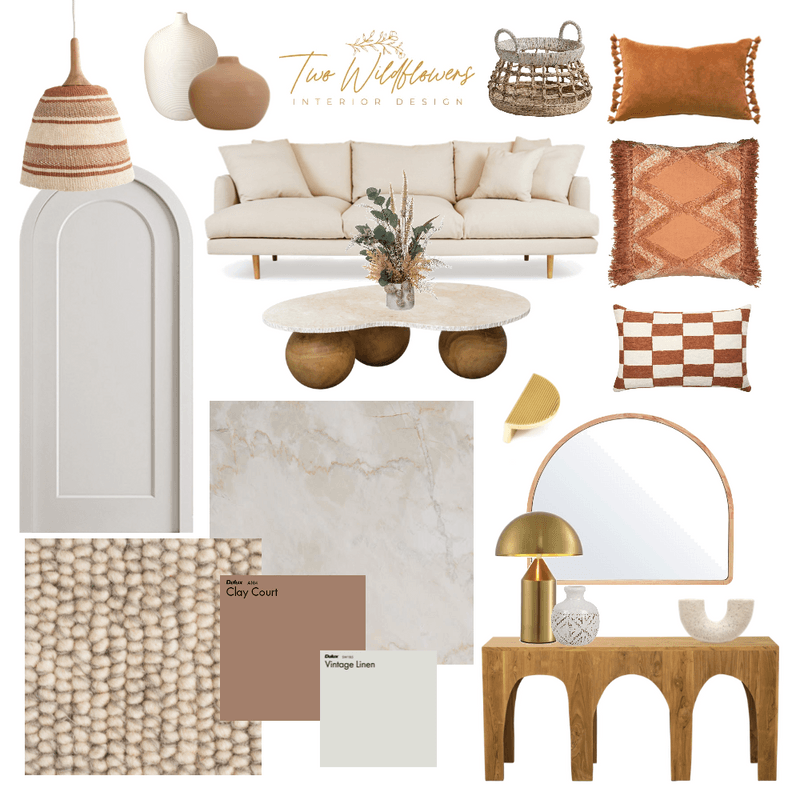 Living room of curves Mood Board by Two Wildflowers on Style Sourcebook