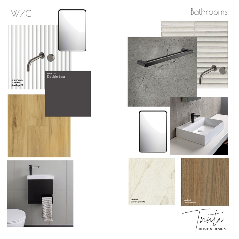 Bathrooms Mood Board by Samantha Tuuta on Style Sourcebook