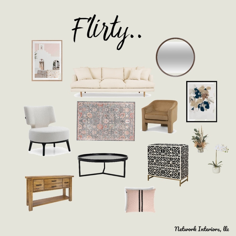 Flirty Mood Board by shandathomas on Style Sourcebook