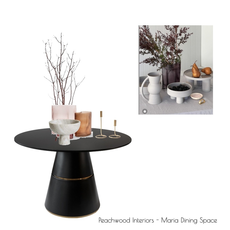 Maria Dining space Mood Board by Peachwood Interiors on Style Sourcebook