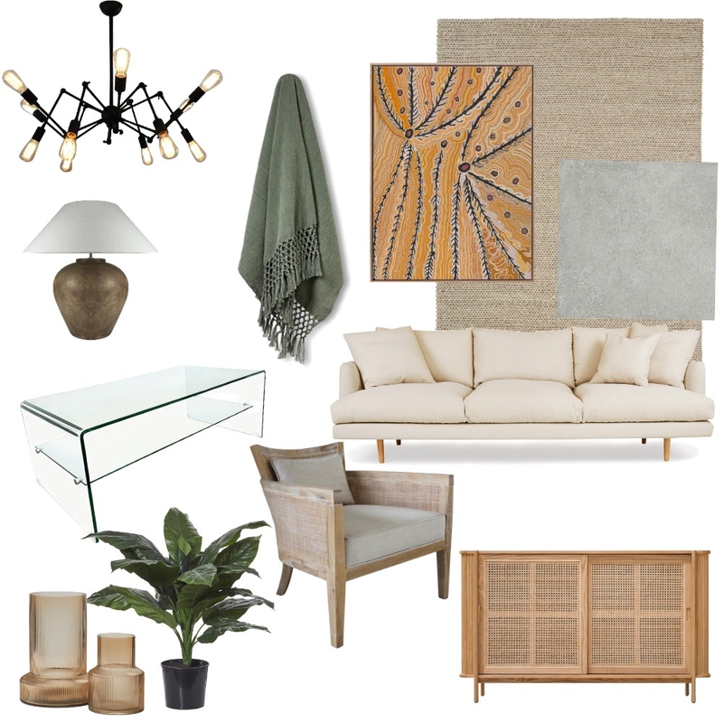 Rustic minimalist living room Mood Board by Ungelica on Style Sourcebook