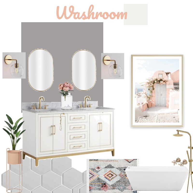 Washroom Mood Board by Yas33 on Style Sourcebook