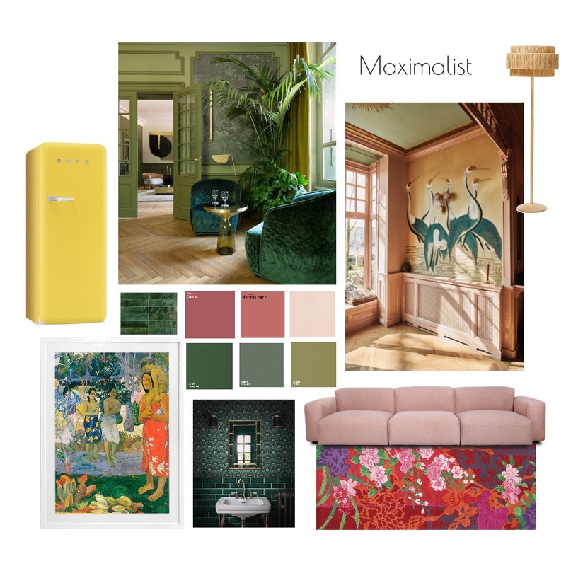 Maximalist mood board Mood Board by Sarahsig on Style Sourcebook