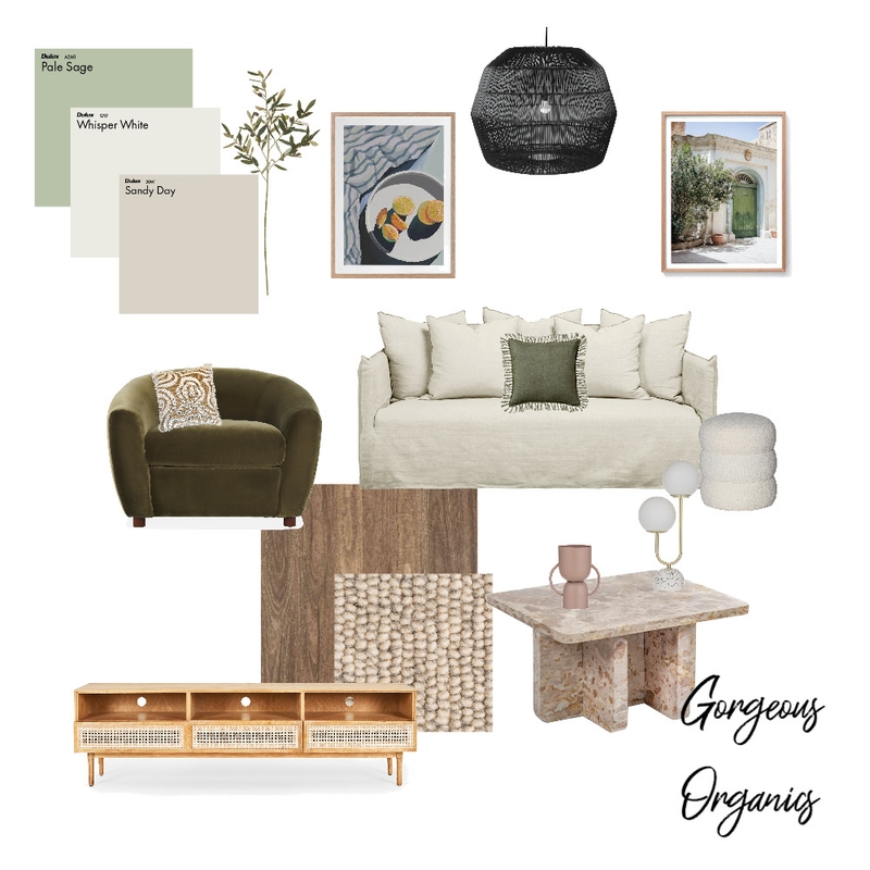 Gorgeous Organics Mood Board by Jewel Interiors on Style Sourcebook