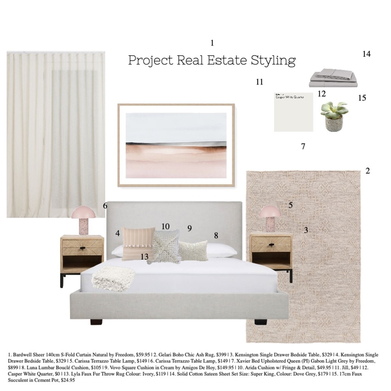 Real Estate Staging Project Mood Board by herrmann on Style Sourcebook