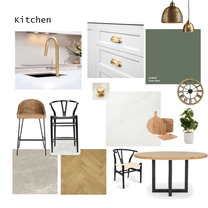 Kitchen Mood Board by sineadsaunderscarroll on Style Sourcebook