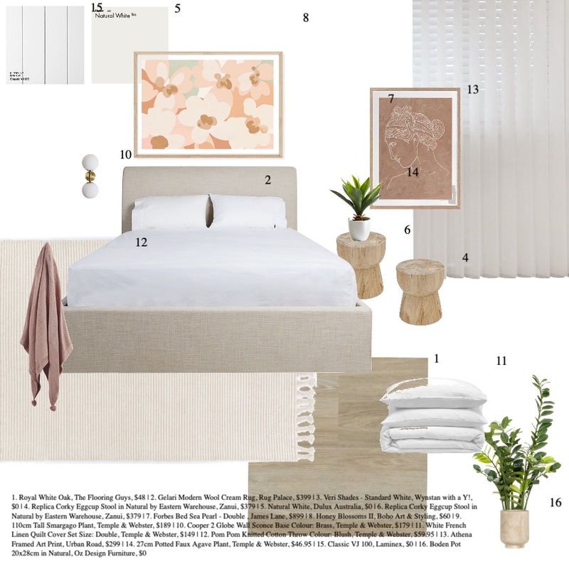 Home Staging Bedroom Mood Board by el.creativ on Style Sourcebook