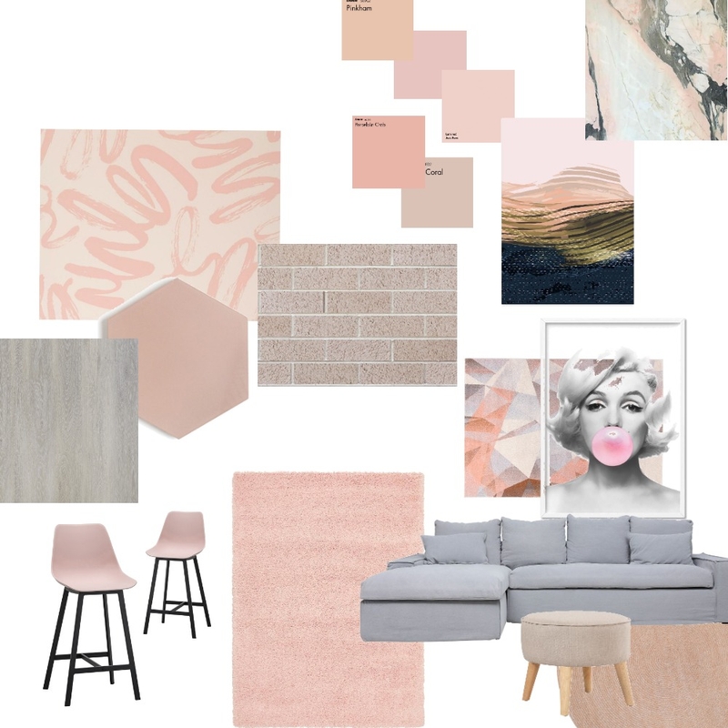 Scheme 3 Monochromatic playing Mood Board by Sarah J Weston on Style Sourcebook