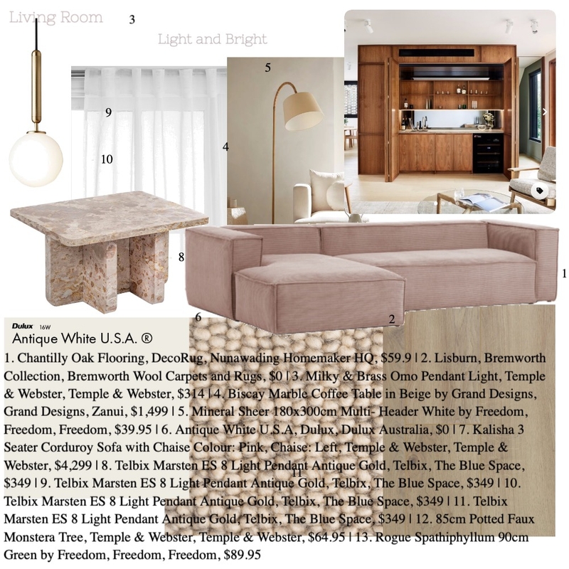 Molly's Home: Livingroom with tags Mood Board by Elisenda Interiors on Style Sourcebook