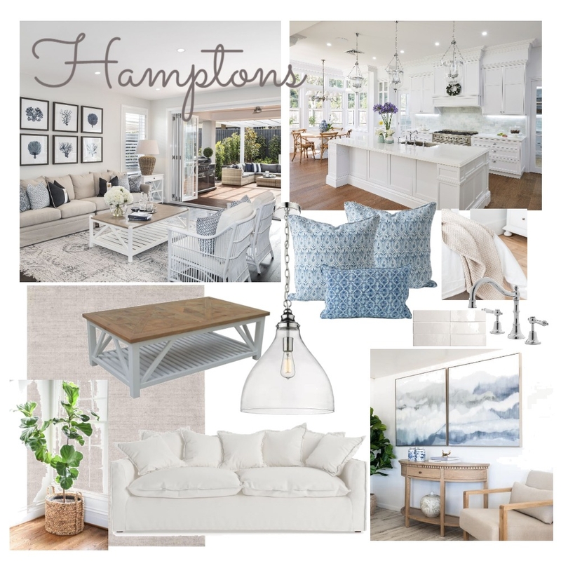 Hamptons Mood Board by megan_bryant on Style Sourcebook