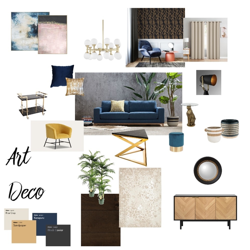 Art Deco Design Mood Board by MonicaSzasz on Style Sourcebook