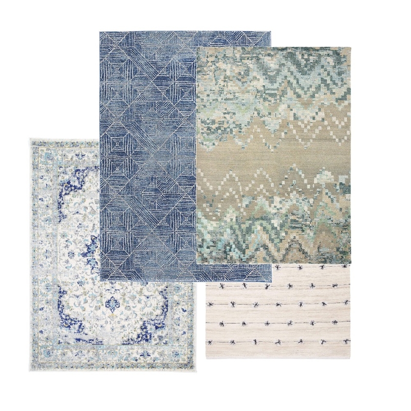 Blue Rugs Mood Board by Studio Vincent on Style Sourcebook