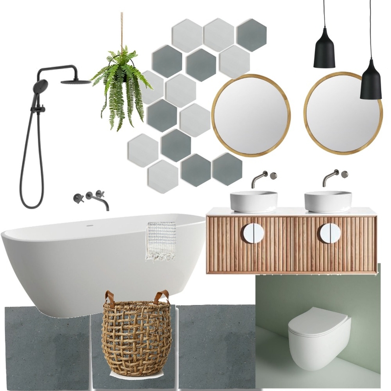 bathroom Mood Board by Sara01Petrovska on Style Sourcebook