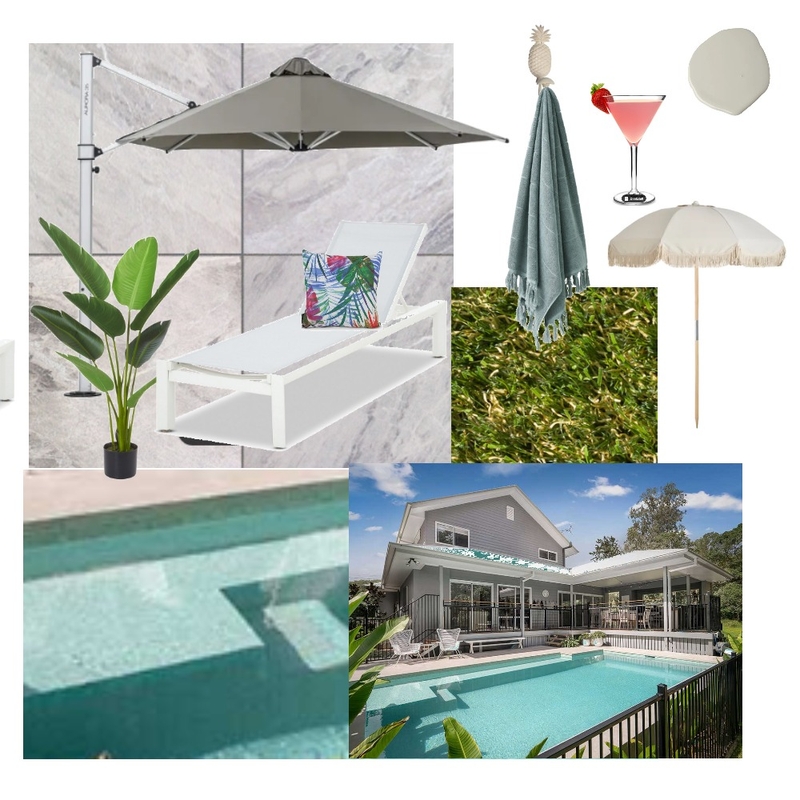 Pool Mood Board by Kellie Dedman on Style Sourcebook