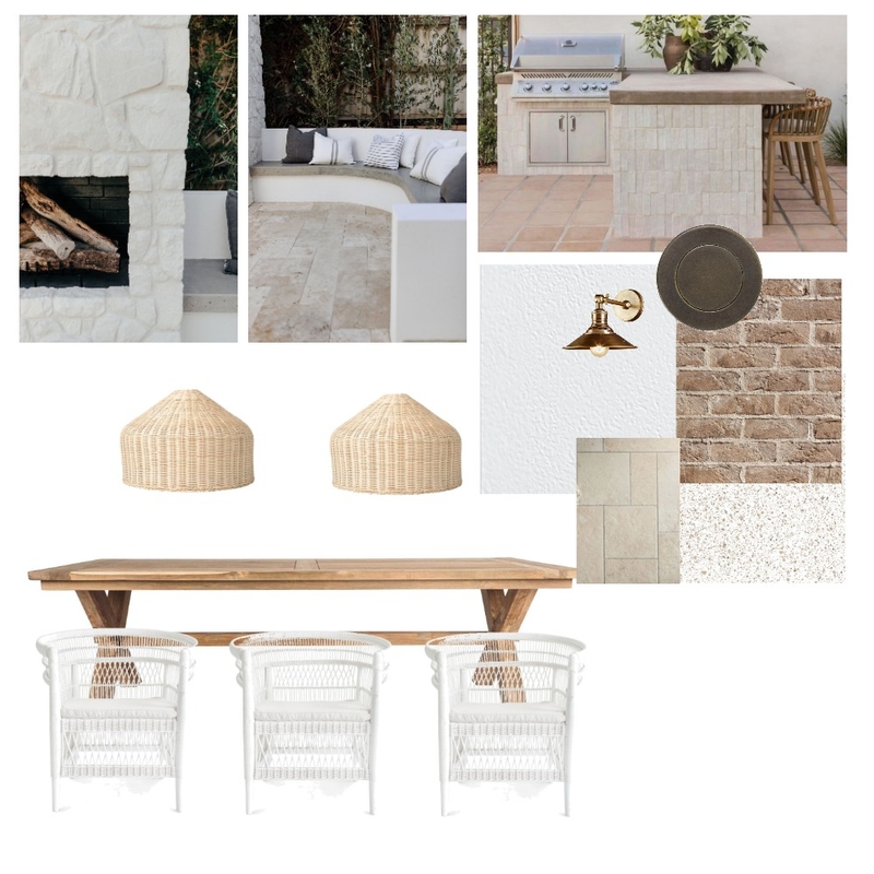 Chardonnay Exterior concept development Mood Board by ESTIL HOME on Style Sourcebook