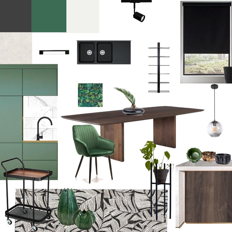 Analogous Kitchen Mood Board by Marlene on Style Sourcebook