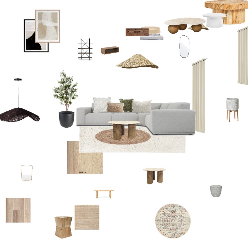 6.1 NEW CLIENT MODERN LIVING ROOM Mood Board by fha_1997 on Style Sourcebook