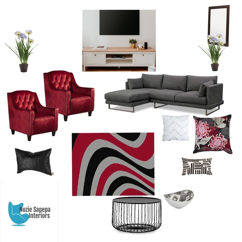 ZUKIE TV LOUNGE Mood Board by Nozie on Style Sourcebook