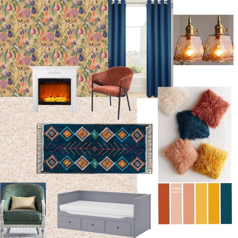 Living Room Mood board Mood Board by Bricks and Beams on Style Sourcebook