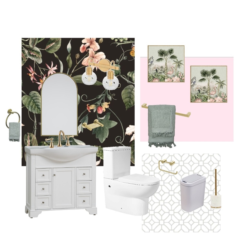 Jill's Half Bath Mood Board by Ramirbre on Style Sourcebook