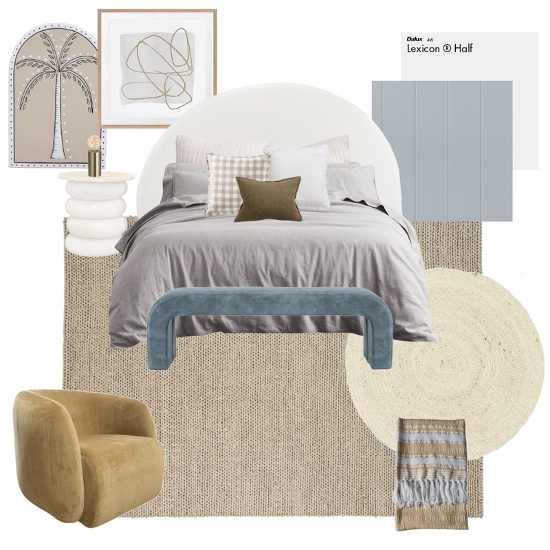 Modern Coastal Bedroom Mood Board by Miss Amara on Style Sourcebook