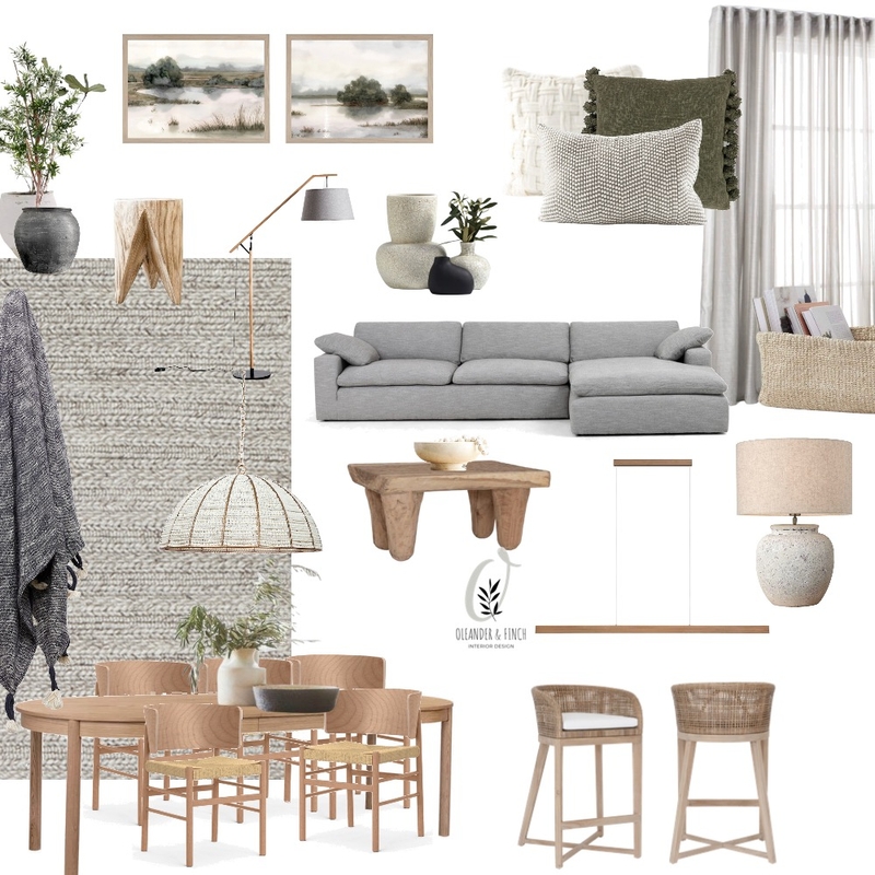 Edwina Mood Board by Oleander & Finch Interiors on Style Sourcebook