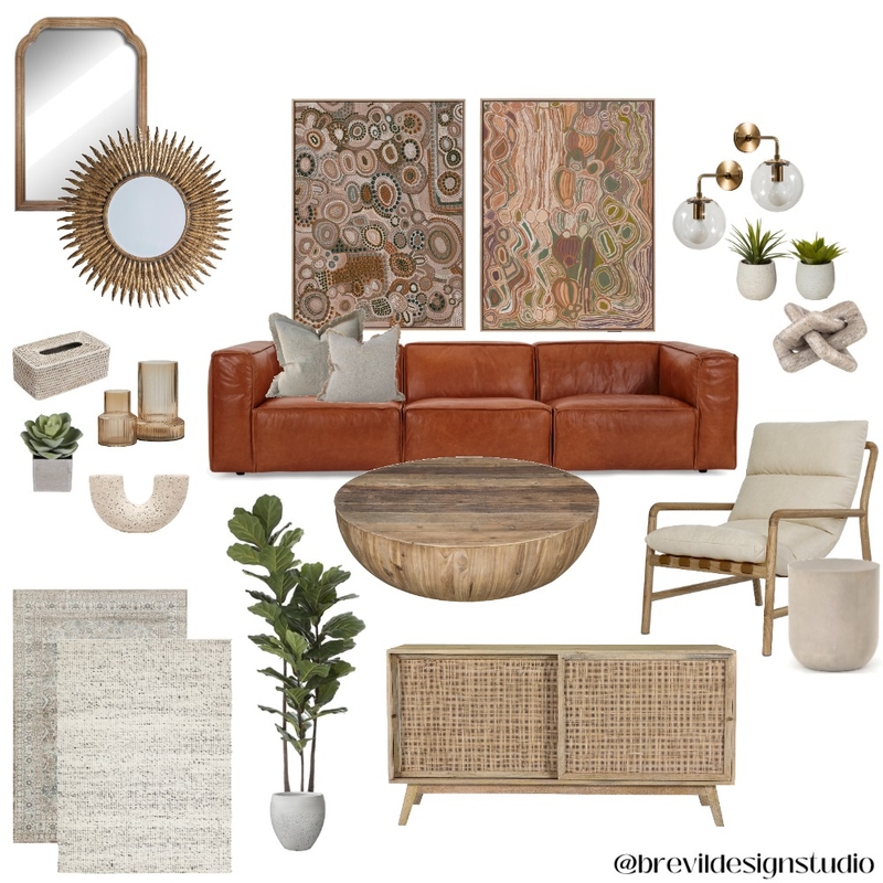 Somber Sun Mood Board by BrevilDesignStudio on Style Sourcebook