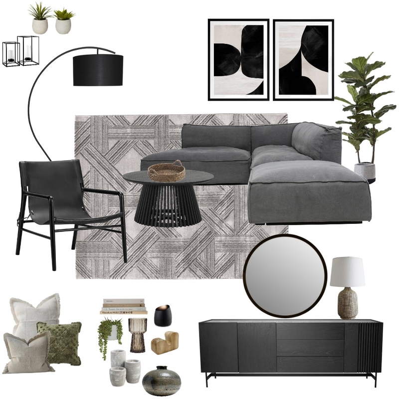 Greyscale Mood Board by BrevilDesignStudio on Style Sourcebook