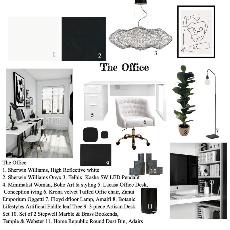 office Mood Board by KD Designs on Style Sourcebook