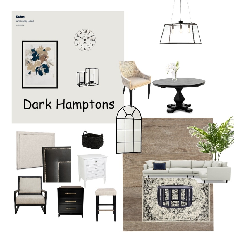 Dark Hamptons Mood Board by flicka on Style Sourcebook