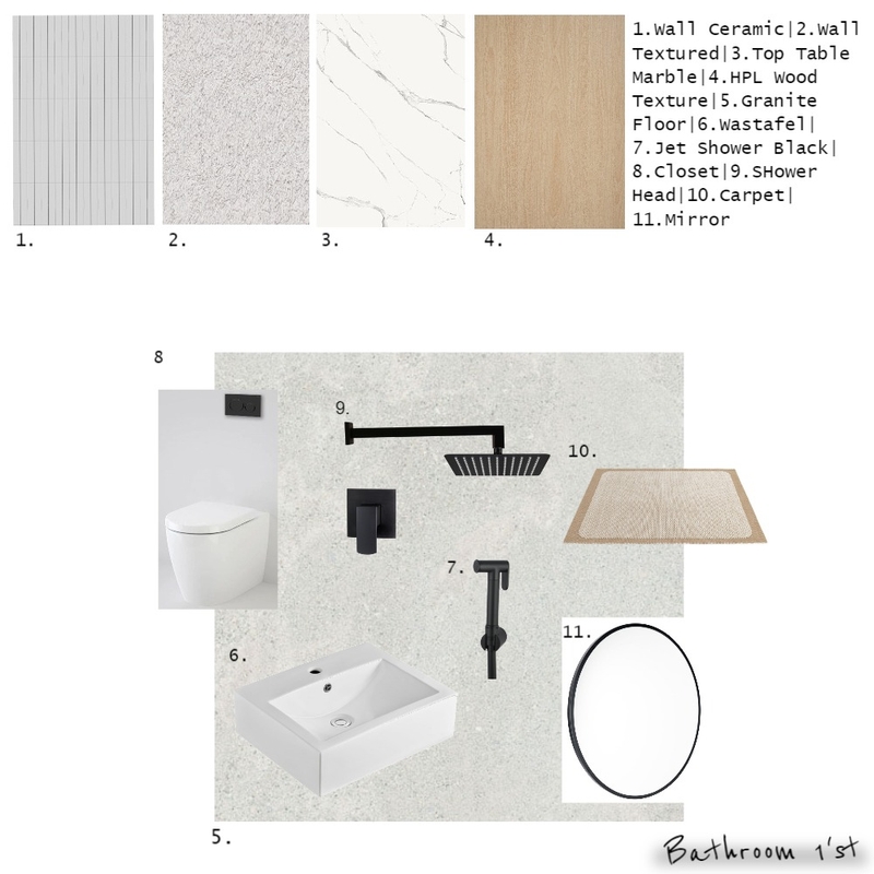 Bathroom 1st Mood Board by shania_aisyah on Style Sourcebook