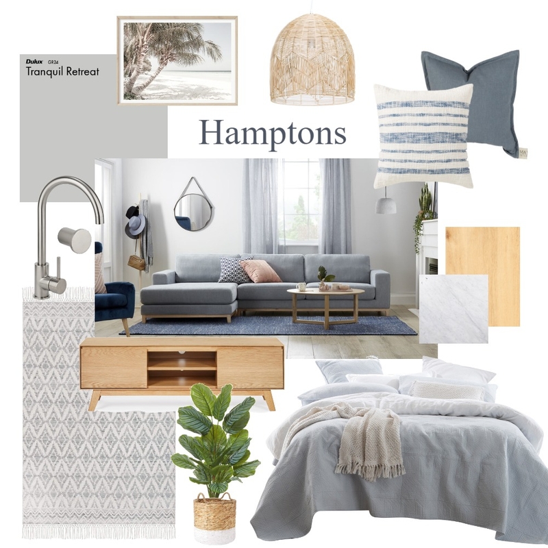 Hamptons Mood Board by Rebecca Smith on Style Sourcebook