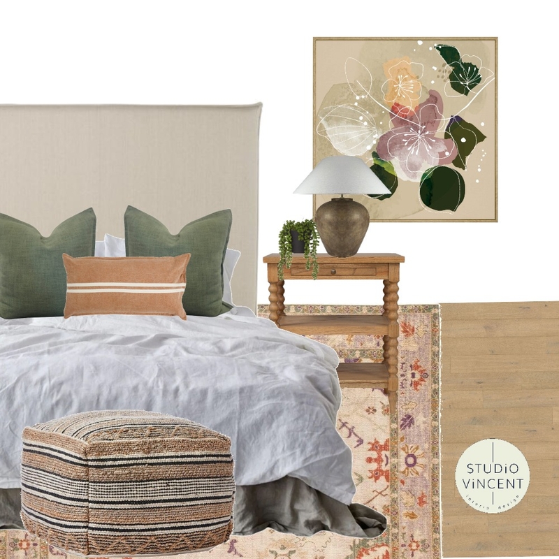 Cozy Bedroom Spring Mood Board by Studio Vincent on Style Sourcebook