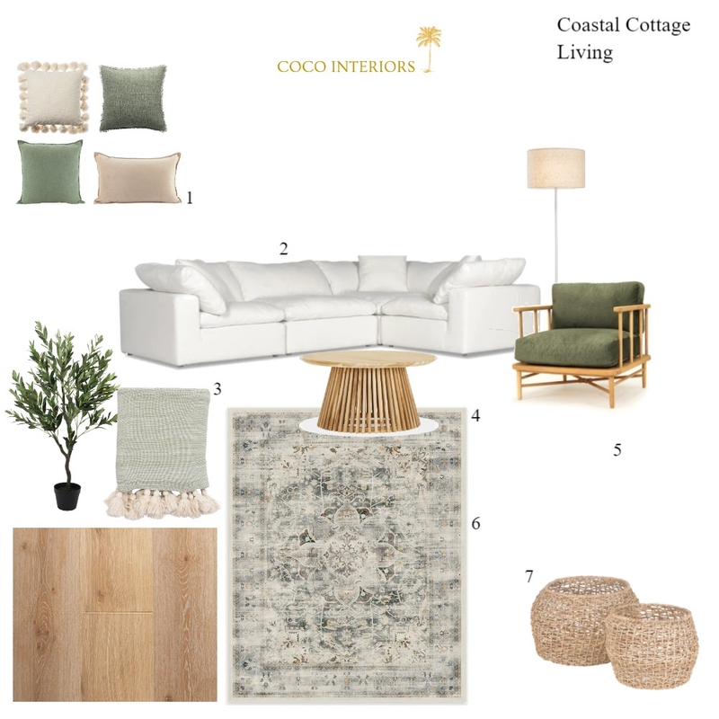 Neerim- Living- Lighter timber Mood Board by Coco Interiors on Style Sourcebook