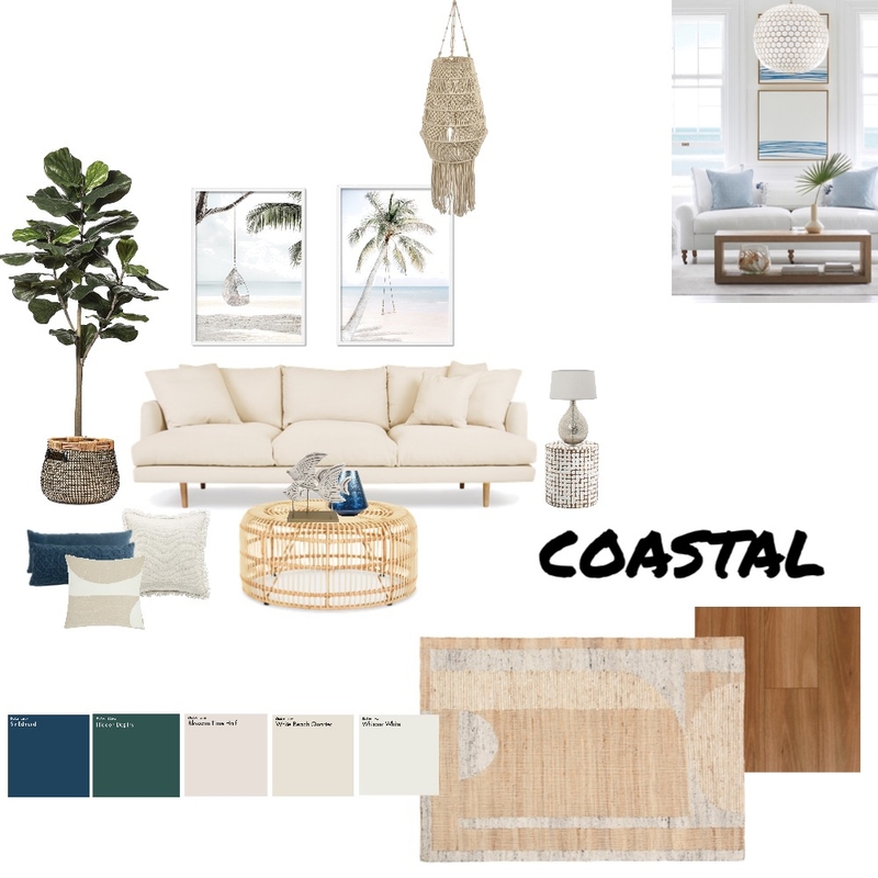 Coastal Living Room Mood Board by Lebo on Style Sourcebook