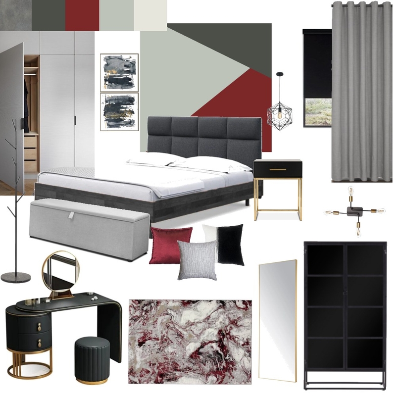 Jenay Bedroom Mood Board by Marlene on Style Sourcebook